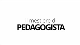 Il mestiere di pedagogista [upl. by Leonid]