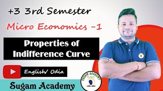 Properties of Indifference Curve  Micro1  3 3rd Semester [upl. by Gean392]