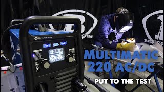 Multimatic 220 ACDC Welding Review [upl. by Sucramal]