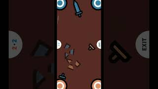 Playing Sword thrower game with computer in hard levelShort [upl. by Ilrac]