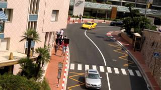 Scooter almost crash  Ferrari F430 in Monaco [upl. by Weitzman222]