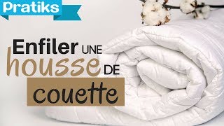 Super méthode pour enfiler sa housse de couette facilement [upl. by Bethezel]