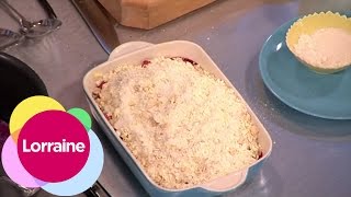 Dean Edwards Cooks A Fruit Crumble  Lorraine [upl. by Cargian]