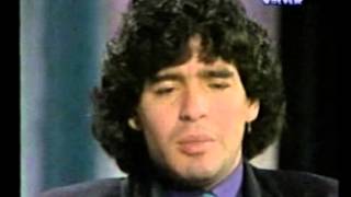 Interview with Diego Armando Maradona 1986 [upl. by Latnahc541]