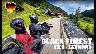 Goldwing Motorcycle Tour B500 Black Forest Ride Germany [upl. by Assiran238]