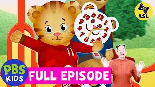 Daniel Tiger FULL EPISODE  Daniel’s New Friend MaxNew Friend at the Clock Factory ASL  PBS KIDS [upl. by Chantalle472]