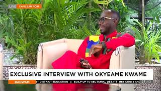 Exclusive interview with Minister Okyeame Kwame Badwam Ahosepe 230724 [upl. by Arhoz]