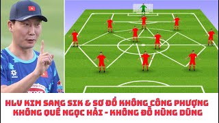 HLV Kim Sang Sik amp sơ đồ không Công Phượng  Quế Ngọc Hải  Hùng Dũng [upl. by Nedgo]