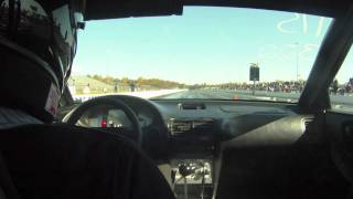 Evans Tuning Race Car crashes after 898  167MPH on 67mm Borg Warner turbo [upl. by Nessi]