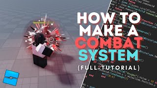 How To Make A Combat System In Roblox Studio TUTORIAL [upl. by Norrv]