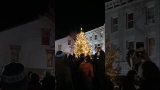 Tree Lighting 2024🎄 christmas 2024 pennsylvania [upl. by Nosittam]