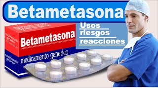 BETAMETASONA para que sirve alergias eczema [upl. by Esiahc]