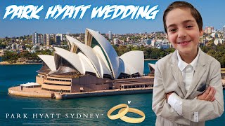 PARK HYATT Wedding  SYDNEY Harbour View weddingvideo [upl. by Jovitta]