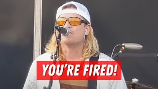 Puddle of Mudd Singer Fires Entire Band [upl. by Euqinu]