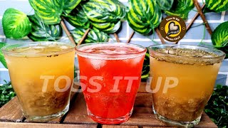 Nutritional Gond Katira Drink In Three Different Flavoursgondkatiranutritionweeksummerdrinkrecipe [upl. by Naerol]