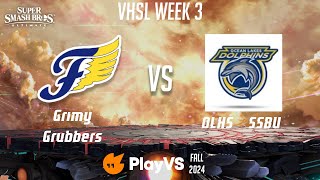 VHSL Smash Week 3 Grimy Grubbers 64 vs OLHS Super Smash Brothers Ultimate 104 [upl. by Azarcon260]