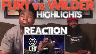 Wilder vs Fury 2 Highlights Reaction [upl. by Rojas]