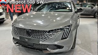 New Peugeot 508 SW Plug In Hybrid 2024  Visual OVERVIEW interior amp exterior [upl. by Ariom739]