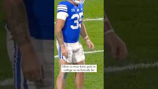 BYUs punter is too funny 😂 shorts byu collegefootball [upl. by Notsek]