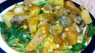 POCHERO  Philippines Style Recipes pork pochero in filipino style [upl. by Roselyn897]