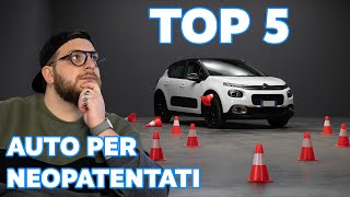 LE MIGLIORI AUTO PER NEOPATENTATI [upl. by Tengler]