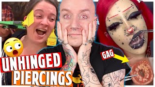 RIPPING Dermal PIercings Out At Home  Reacting To Instagram DMs 44  Roly [upl. by Tressa]