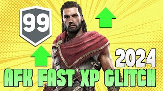 AC Odyssey XP Glitch 2024 Farm How to LEVEL UP fast in Assassins Creed Odyssey lvl up leveling [upl. by Anialam]