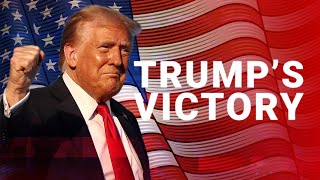 Donald Trump claims 2024 US election victory [upl. by Faden498]