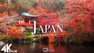 FLYING OVER JAPAN 4K UHD Amazing Beautiful Nature Scenery with Relaxing Music  4K VIDEO ULTRA HD [upl. by Sevy]