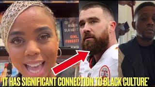 Jemele Hill GOES OFF On WHITE MEDIA For Claiming TRAVIS KELCE INVENTED The FADE HAIRCUT [upl. by Elkcim]