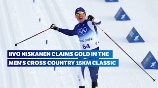 Cross Country Skiing Beijing 2022  Mens 15km Classic highlights [upl. by Papagena]