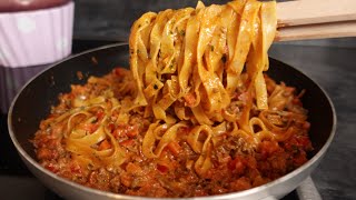 Dieses 🇮🇹 REZEPT wird Sie verrückt machen❗️ Ich habe noch nie so leckere Pasta gegessen [upl. by Bonnice]