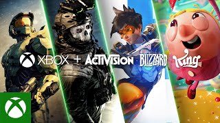 Activision Blizzard King Joins Xbox  Official Trailer [upl. by Theressa332]