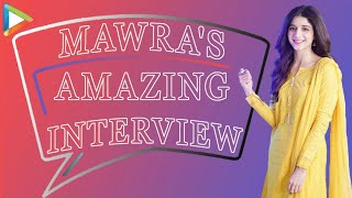 Mawra Hocane  Full Interview  Masala Awards Dubai 2017 [upl. by Nnaycnan]