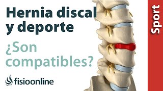 Hernias discales ejercicio físico y deporte ¿Son compatibles [upl. by Joby]