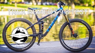 2017 Trek Remedy 98  Test Ride [upl. by Sulohcin]