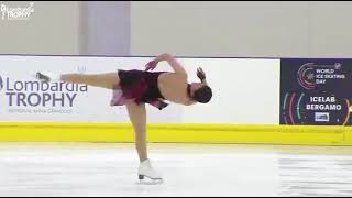 Rinka Watanabe FS Lombardia Trophy 2024 [upl. by Aicilf]