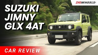 Suzuki Jimny GLX 4AT Review  ZigwheelsPh [upl. by Elauqsap]