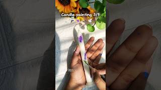 Lupine flowers🍇🕊️ art artist artwork shortvideo viralvideo trending candle flowers shorts [upl. by Shenan]