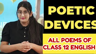 Poetic Devices Class 12 English [upl. by Delp]