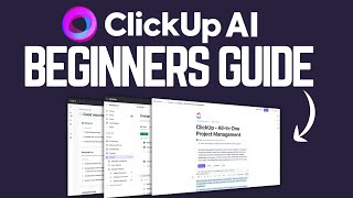 Clickup ai Tutorial for Beginners StepByStep [upl. by Htirehc613]