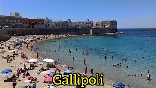 Gallipoli Puglia Italy 🇮🇹 2024 [upl. by Aggappora]