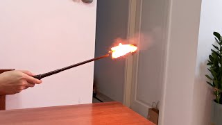 Harry Potter Magic Wand Fireball Unboxing and Review 2022  Does It Work [upl. by Edrei]