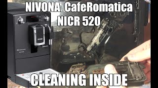 Nivona CafeRomatica NICR 520 Cleaning Drainage Valve [upl. by Yltnerb793]