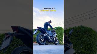 Yamaha R3 Exhaust Sound 🔥  BikeWale shorts yamahar3 [upl. by Zebaj841]