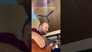 Canon in D  Pachelbel pachelbelcanon canonind classicalguitar [upl. by Yasdnil778]