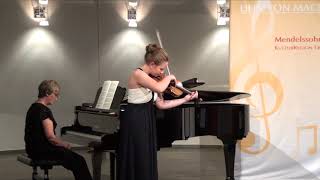 Emma Josefine Mühlnickel Konzert für Violine und Orchester G Dur von Joseph Haydn [upl. by Solakcin]