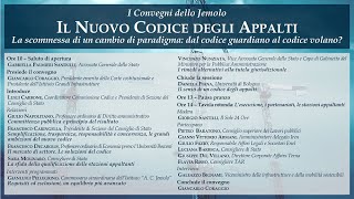 Convegno Il Nuovo Codice degli appalti [upl. by Chapa]