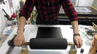 lithograph print process [upl. by Grim]