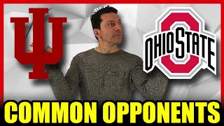 Ohio State vs Indiana  COMMON OPPONENTS MATCHUP [upl. by Ahsinnek]